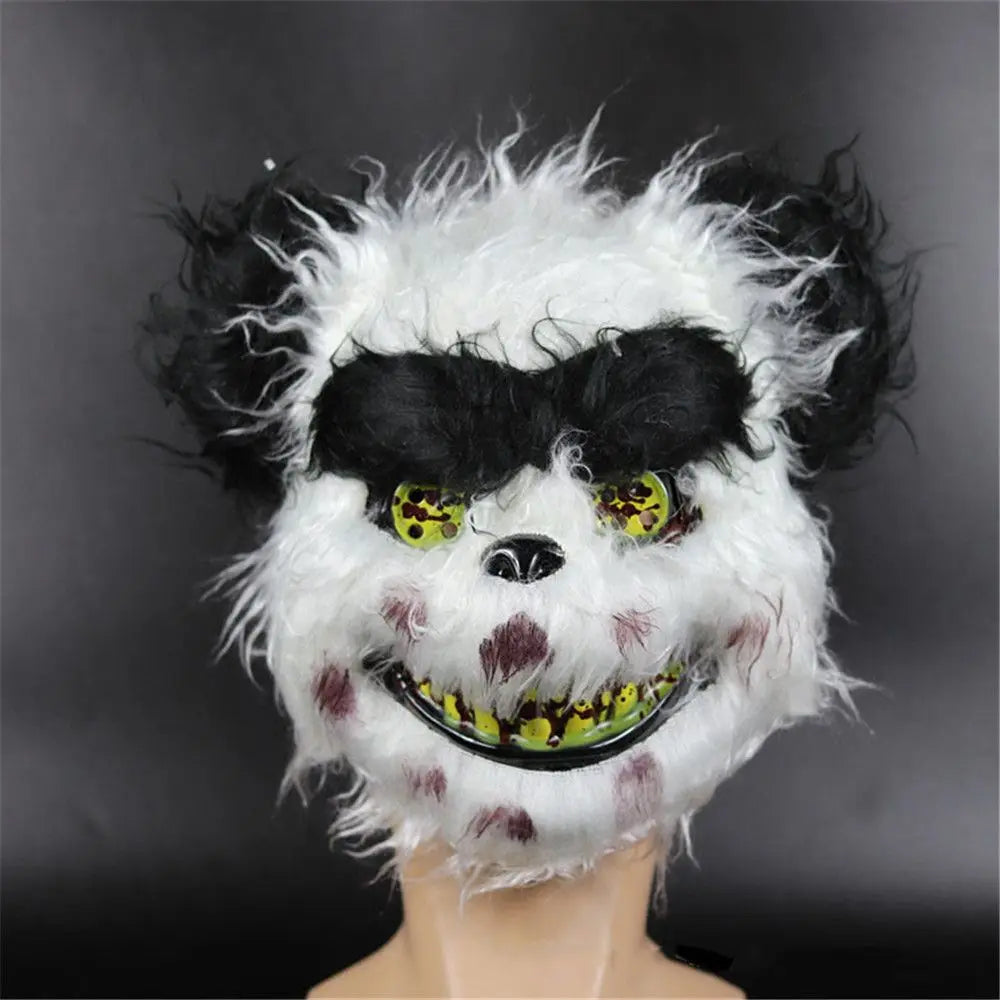 Horror Ghost Bear Bloody White Bunny Rabbit Halloween Mask Adult Mask Headgear Killer Masque