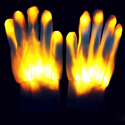 DJ Marshmello Light LED Mask Colorful Neon LED Gloves Halloween Carnival Glow Party Masquerade DIY Glowing Mask Cosplay Décor