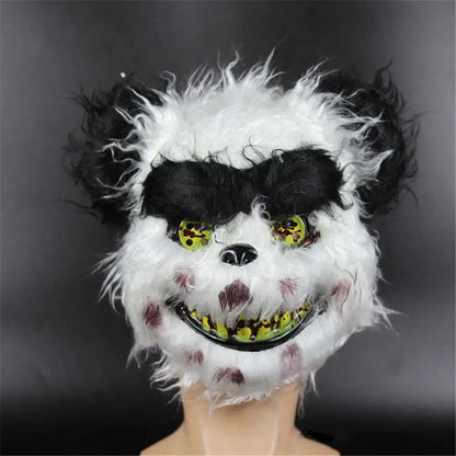 Horror Ghost Bear Bloody White Bunny Rabbit Halloween Mask Adult Mask Headgear Killer Masque
