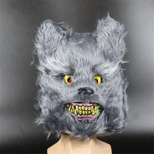 Horror Ghost Bear Bloody White Bunny Rabbit Halloween Mask Adult Mask Headgear Killer Masque